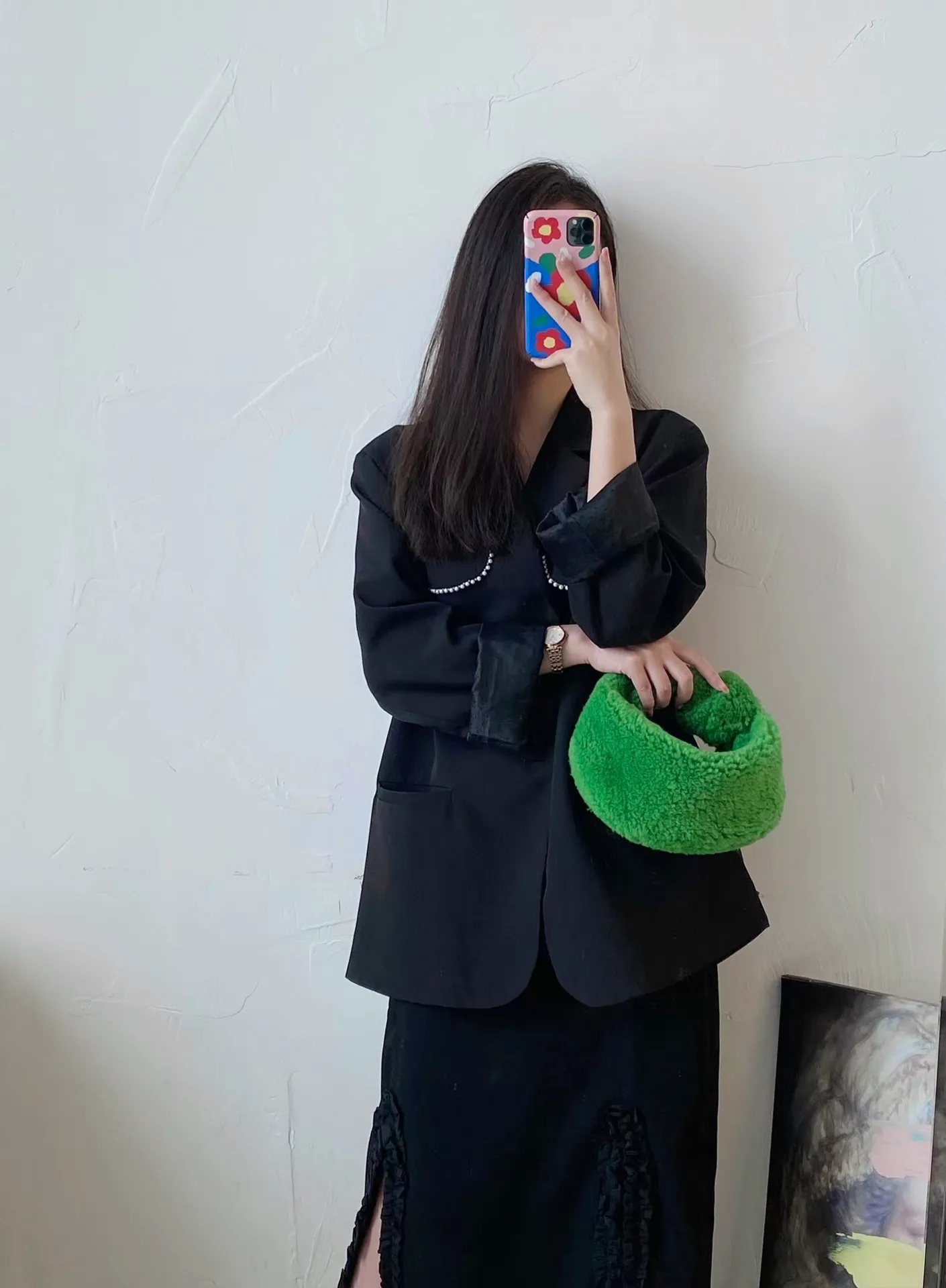 bv green furry jodie upper body~